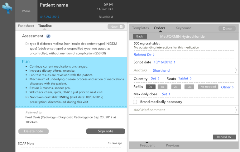 Ordering is a complex workflow and we knew it would force us to deal with some of the more thorny UI issues.